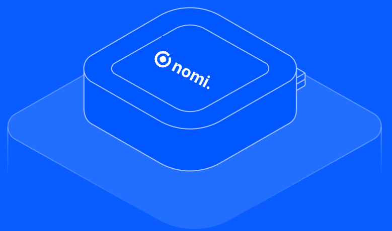 Nomi Box hardware isometric illustration